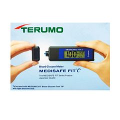 Máy Đo Đường Huyết Terumo Medisafe Fit C - Thiết Kế Nhỏ Gọn, Đo Nhanh Chóng Chỉ Sau 10 Giây, Lưu 500 Kết Quả