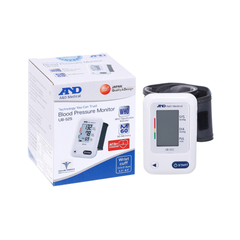 Máy Đo Huyết Áp Cổ Tay AND UB-525 - Vòng Bít Slimfit, Lưu Trữ 60 Kết Quả, Phát Hiện Huyết Áp Cao và Nhịp Tim Bất Thường
