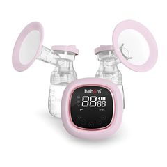Máy Hút Sữa Điện Đôi Beborn BP01 - Bình Đựng PP Không BPA, Pin 2000mAh, 3 Chế Độ, Dễ Sử Dụng, Hỗ Trợ Mẹ Nuôi Dưỡng Bé
