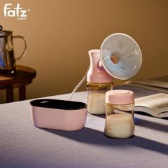 Máy Hút Sữa Điện Đôi Fatzbaby Chorus 2 Plus FB1184MX - 9 Cấp Độ Hút, Điều Khiển LED, Phễu Silicon Mềm Dẻo, An Toàn Cho Mẹ Và Bé