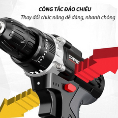 Máy Khoan Pin Bắt Vít Parsch 12V - Động Cơ Lõi Đồng, 2 Tốc Độ, Có Đèn LED, Phù Hợp Khoan Gỗ và Nhựa - Dụng Cụ Cầm Tay Tiện Dụng