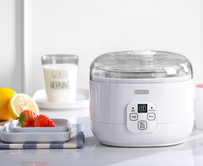 Máy làm sữa chua OIDIRE ODI-SA13 tự động, thiết kế sang trọng kèm 4 cốc sứ - Làm sữa chua lên men tự nhiên chỉ 8-10 tiếng