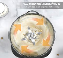 Máy Làm Sữa Hạt Đa Năng Elmich CBE-3902 - Công Suất 800W, Điều Khiển Cảm Ứng, Xay Sinh Tố, Nấu Cháo, Thiết Kế Hiện Đại, Dễ Vệ Sinh