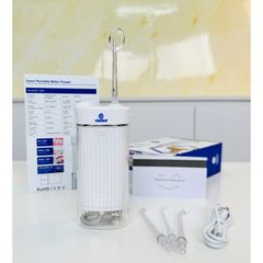Máy Tăm Nước Chido WF-238 New 2024 - Thiết Kế 4 Đầu Phun, 5 Chế Độ Phun Thông Minh, Chăm Sóc Răng Miệng Tối Ưu