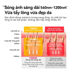 Máy Triệt Lông Ulike Sapphire Air Cooling IPL - Công Nghệ IPL Lạnh Không Gây Đau, Thiết Kế Nhỏ Gọn Tiện Lợi Tại Nhà