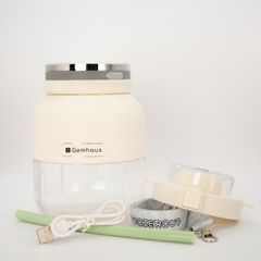 Máy Xay Sinh Tố Mini Gemhaus GH880 - 800ml, Công Suất 80W, Pin Sạc 1200mAh, Thiết Kế Di Động, Xay Nhuyễn Nhanh Chóng