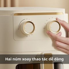 Nồi Chiên Không Dầu YOICE Y-KZ18 5L - Công Suất 1500W, Thiết Kế Hiện Đại, Chín Giòn Không Cần Lật
