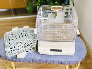 Nồi Hấp 3 Tầng Đa Năng Bear SB-NH12L 12L - Chế Độ Hấp Hải Sản, Thịt, Bánh Bao, Giữ Nhiệt Tự Động, Dễ Dàng Sử Dụng