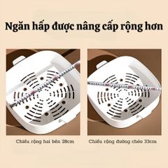 Nồi Lẩu Hấp Điện Đa Năng Thông Minh Melody MLD-623 - Dung Tích 3.5L, Chống Dính, Nấu Lẩu Tại Nhà, Sang Trọng, Tiện Ích