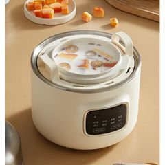 Nồi Nấu Chậm Đa Năng OIDIRE ODI-DDZ23 - Giữ Ấm Tới 24h, 300W, Hấp, Hầm, Nấu Cháo, Thích Hợp Cho Gia Đình