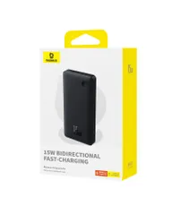 Pin Dự Phòng Baseus Airpow Lite 10000mAh 15W - Sạc Nhanh, Thiết Kế Nhỏ Gọn, Tích Hợp Cổng USB và Type-C, Đa Năng Cho Điện Thoại và Thiết Bị Khác