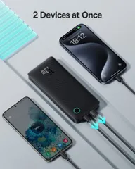 Pin Dự Phòng Baseus Airpow Lite 10000mAh 15W - Sạc Nhanh, Thiết Kế Nhỏ Gọn, Tích Hợp Cổng USB và Type-C, Đa Năng Cho Điện Thoại và Thiết Bị Khác