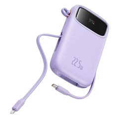 Pin Dự Phòng Sạc Nhanh Baseus Qpow2 22.5W - Dual-Cable, Màn Hình Hiển Thị, Hỗ Trợ Sạc Nhanh, Dung Lượng 10000mAh/20000mAh