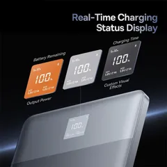 Pin sạc dự phòng Baseus Blade2 12000mAh 65W - Sạc nhanh cho điện thoại, máy tính bảng, thiết bị di động - Thiết kế nhỏ gọn và an toàn
