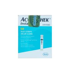 Que thử đường huyết Accu-Chek Instant - Hộp 50 Que Thử Đo Đường Máu Chính Xác, Dễ Sử Dụng Tại Nhà