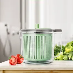Rổ Quay Rau Elmich EL8421 Dung Tích 5.7L - Dụng Cụ Tiện Lợi Vắt Nước Rau, An Toàn và Dễ Dàng Sử Dụng cho Nhà Bếp