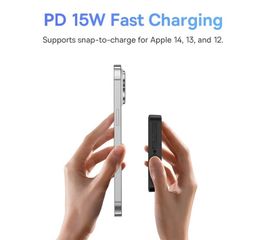 Sạc Dự Phòng Wireless Baseus MagPro 5000mAh Nam Châm 20W - Thiết Kế Gọn Nhẹ, Sạc Không Dây Tự Động