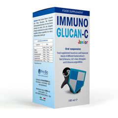 Siro Immuno Glucan-C Tăng Cường Đề Kháng Cho Trẻ - Hỗ Trợ Phát Triển Khỏe Mạnh Với Beta-Glucan Và Vitamin C 100ml