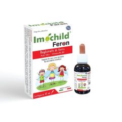 Siro Imochild Feron Bổ Sung Sắt Dạng Giọt cho Trẻ Sơ Sinh - Giúp Tăng Cường Tạo Hồng Cầu và Phát Triển Khỏe Mạnh 30ml