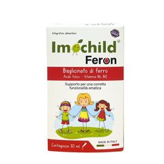Siro Imochild Feron Bổ Sung Sắt Dạng Giọt cho Trẻ Sơ Sinh - Giúp Tăng Cường Tạo Hồng Cầu và Phát Triển Khỏe Mạnh 30ml