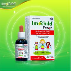 Siro Imochild Feron Bổ Sung Sắt Dạng Giọt cho Trẻ Sơ Sinh - Giúp Tăng Cường Tạo Hồng Cầu và Phát Triển Khỏe Mạnh 30ml