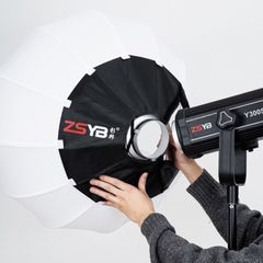 Softbox cầu ZSYB S65 - Phân tán ánh sáng tốt 65cm, Gấp gọn, Kim loại, Ngàm Bowen - Thiết bị chiếu sáng chuyên nghiệp