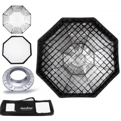 Softbox Lồng Tản Ánh Sáng Bát Giác Godox 95cm/120cm - Thiết Bị Chụp Ảnh Thời Trang và Chân Dung Chuyên Nghiệp