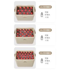 Thùng đá dã ngoại giữ lạnh 24h kháng khuẩn Naturehike CNK2300BS011 - Đổ nước dễ dàng, bảo quản thực phẩm an toàn cho chuyến cắm trại và hoạt động ngoài trời