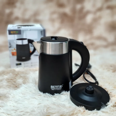 Ấm siêu tốc mini 2 lớp Bennix BN-008EK 0.8L - Thiết kế sang trọng, đun nước nhanh chóng, an toàn cho gia đình nhỏ và văn phòng