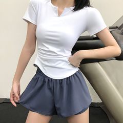 Áo Tập Gym Yoga Nữ Amin AM069 - Vải Cao Cấp Co Dãn 4 Chiều, Thấm Hút Mồ Hôi, Thiết Kế Thời Trang, Thoải Mái Khi Luyện Tập