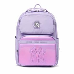 Balo Trẻ Em MLB Led Stamp New York Yankees 7ABK0022N-50LDL Màu Tím - Balo Đeo Vai Tiện Lợi Cho Bé Yêu Học Tập