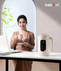 Bình Đun Nước Siêu Tốc Beborn Presto 3 - Giữ Nhiệt Pha Sữa Đa Năng 1.5L, Công Suất 1800W, Thiết Kế Thông Minh, Tiện Lợi Cho Gia Đình
