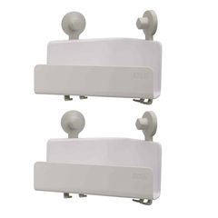Bộ 2 Kệ Đựng Đồ Gắn Góc Tường Joseph Joseph 70550 EasyStore - Tiện Ích Hóa Nhà Cửa, Chất Liệu Nhựa Cao Cấp, Không Cần Khoan