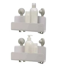 Bộ 2 Kệ Đựng Đồ Gắn Góc Tường Joseph Joseph 70550 EasyStore - Tiện Ích Hóa Nhà Cửa, Chất Liệu Nhựa Cao Cấp, Không Cần Khoan