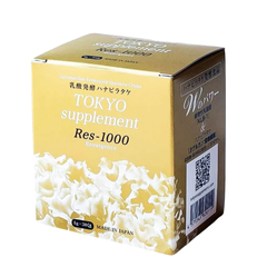 Bột Uống Hỗ Trợ Bảo Vệ Sức Khỏe Tokyo Res 1000 - Chiết Xuất Nấm Hanabiratake Nhật Bản, Tăng Cường Miễn Dịch và Chống Oxy Hóa