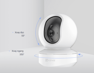 Camera IP Wifi Ezviz TY1 Pro 4MP - Quay Quét Thông Minh 360 Độ, Đàm Thoại 2 Chiều, Giám Sát An Ninh Ổn Định