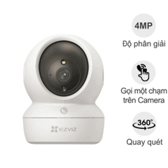 Camera Wifi 360 độ 4MP 2K+ Ezviz H6c Pro - Quay đêm thông minh, công nghệ phát hiện chuyển động, đàm thoại 2 chiều, an ninh gia đình hiệu quả.