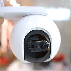 Camera Wifi Ống Kính Kép Ezviz C8PF 2MP - Xoay 360 Độ, Zoom Kỹ Thuật Số 8X, Cảnh Báo Thông Minh AI, Tầm Nhìn Ban Đêm 30M