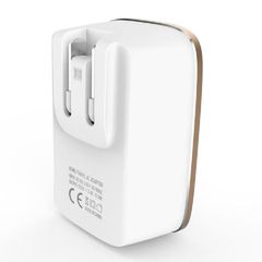 Củ Sạc LDNIO A3304 3 Cổng USB - Sạc Nhanh 5V/3.4A Có Đèn LED và Thiết Kế Gập Tiện Dụng cho Điện Thoại và Máy Tính Bảng