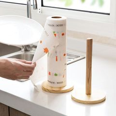 Cuộn khăn giấy lau bếp đa năng tái sử dụng - Giấy thấm hút nước, mềm mại, dễ giặt, tiện lợi cho mọi nhu cầu vệ sinh bếp.