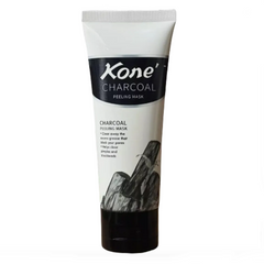 Gel lột mụn than tre hoạt tính Kone Charcoal Peeling Mask 50ml - Vệ sinh da, loại bỏ mụn cám, mụn đầu đen cho nam và nữ