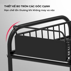 Kệ Ngăn Kéo Trượt 2 Tầng Đa Năng Để Bàn Nhà Bếp Nhật Bản - Thiết Kế Hiện Đại Cho Không Gian Gọn Gàng, Chịu Lực Tốt