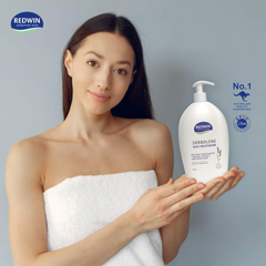 Kem Dưỡng Thể Redwin Sorbolene Vitamin E 550ml - Dưỡng Ẩm Chuyên Sâu, Giúp Da Mịn Màng, Khỏe Mạnh, Phù Hợp Mọi Loại Da