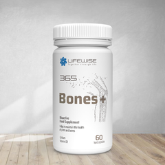 Viên uống LifeWise 365 Bones - Hỗ trợ bổ sung canxi, Vitamin K2, D3 cho xương chắc khỏe - Thực phẩm chức năng cho xương khớp
