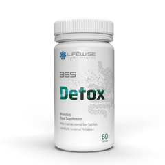 Viên uống LifeWise 365 Detox - Hỗ trợ thải độc và tăng cường chức năng gan với chiết xuất artiso và vitamin B, 60 viên