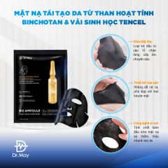 Mặt Nạ Tái Tạo Phục Hồi Da Dr. May - Professional Repairing Mask Chuyên Dụng Cho Làn Da Hư Tổn, Nhạy Cảm, Cấp Nước Sâu, 4 Miếng 26ml