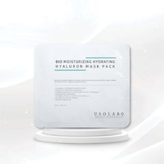 Mặt Nạ Usolab Bio Cấp Nước & Dưỡng Ẩm Hyaluron - Hộp 10 Miếng Cho Da Tươi Trẻ, Căng Bóng, Phục Hồi Nếp Nhăn