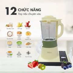 Máy Làm Sữa Hạt Seka GL300 - Đa Chức Năng Xay Nấu 12 Chức Năng, Dung Tích 1.75L, Thủy Tinh Borosilicat Chất Lượng Cao