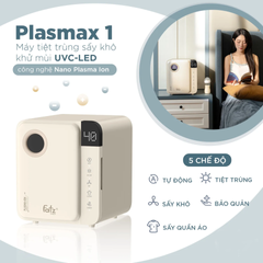 Máy Tiệt Trùng Bình Sữa Fatzbaby UVC-LED Plasmax 1 FB4725ZH - Công Nghệ Nano Plasma Ion, Khử Mùi và Tiệt Trùng Hiệu Quả 25L