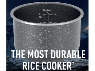 Nồi cơm điện Tefal RK362568 700W - Dung tích 2 lít, chế độ nấu và giữ ấm, công suất mạnh mẽ, nấu cơm nhanh và ngon cho gia đình 5-7 người